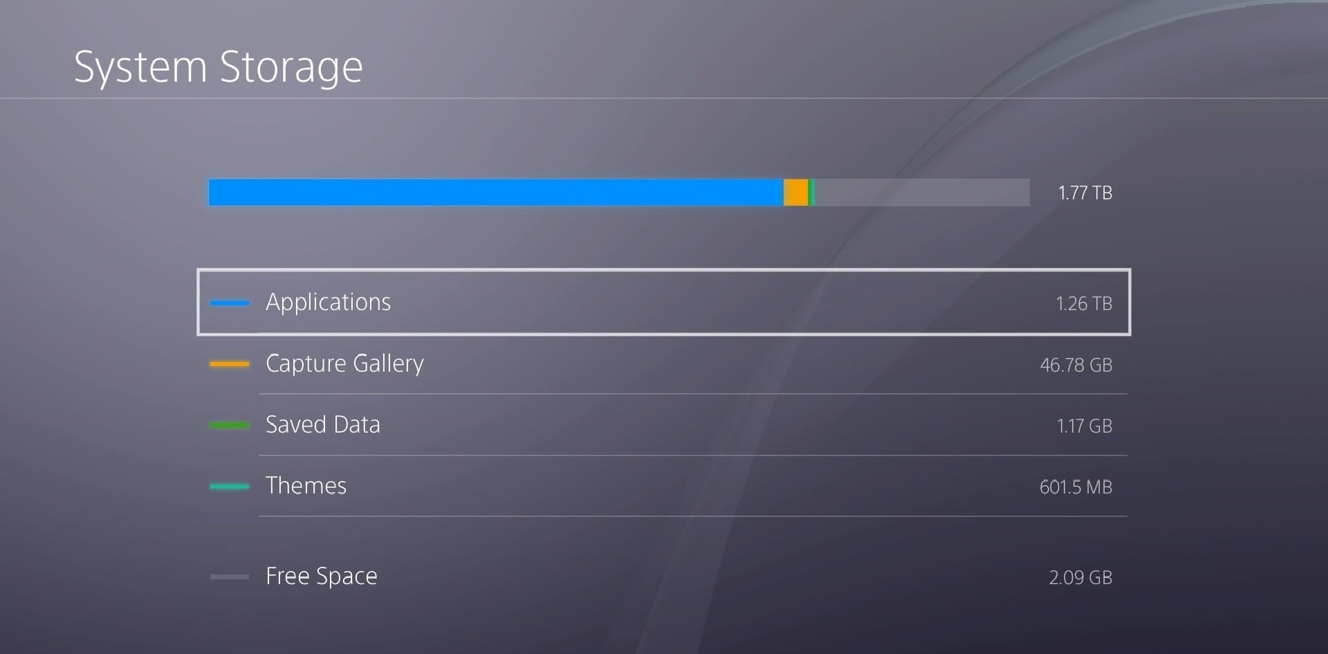 PS4] [Screenshot] O aplicativo PS4 System Storage está calculando o espaço livre restante incorretamente?  : r/PS4