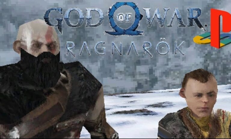 Demic é incrível.. Como seria God of War Ragnarok se fosse lançado no PlayStation 1?