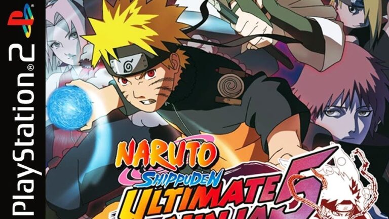 O melhor jogo do naruto do ps2 “Naruto Shippuden Ultimate Ninja 5” No seu ANDROID