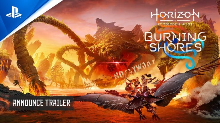 O conteúdo de Horizon Forbidden West Burning Shores será exclusivo para PS5