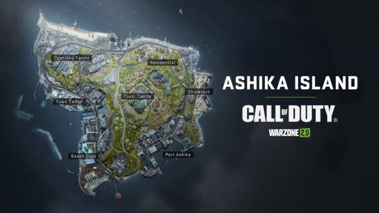 Aqui está uma primeira olhada no novo mapa Warzone 2, Ashika Island
