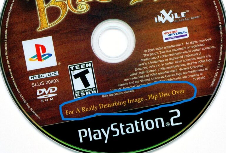 O jogo de PlayStation 2 que estava zombando dos jogadores antes mesmo de ser jogado!