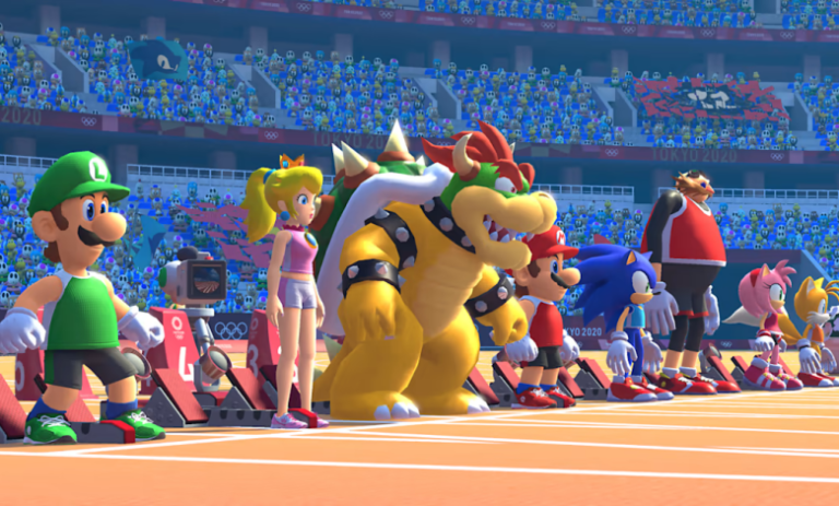 Parece que há um jogo Mario & Sonic at the Olympic em desenvolvimento
