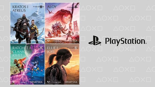 A PlayStation revela “selos postais” com a forma dos seus exclusivos mais importantes.