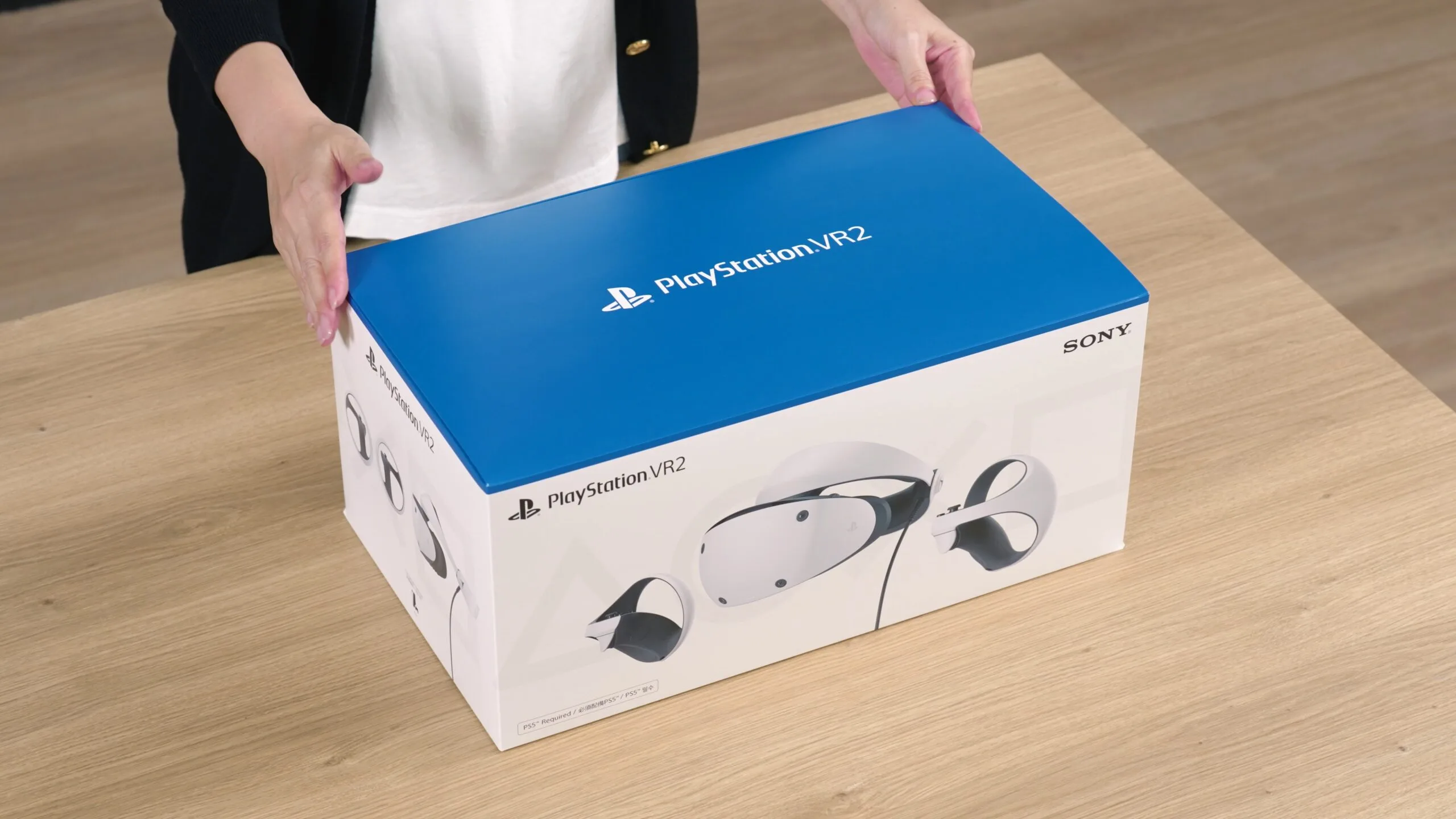 Conteúdo da caixa do PlayStation VR2
