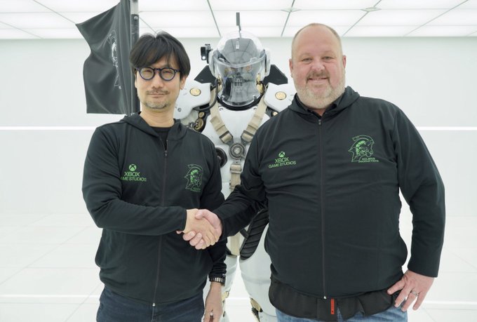 Kojima Productions visita Xbox Studios para uma reunião especial