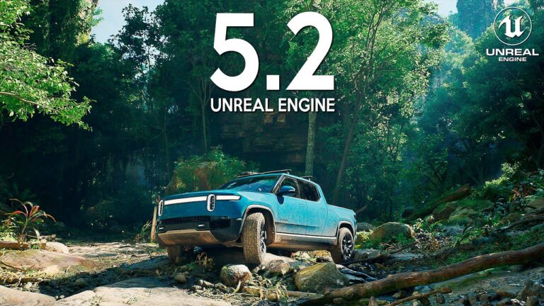 Um resumo das características técnicas mais importantes oferecidas pelo Unreal Engine 5.2 atualizado
