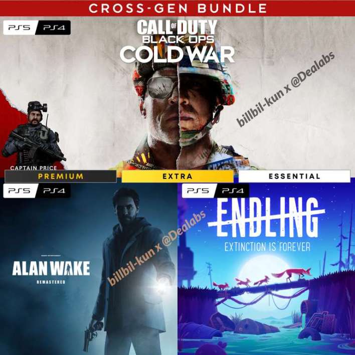 [PS+Essential et +]    Call of Duty Black Ops Cold War, Alan Wake Remastered, Ending Extinction is Forever ofertas no PS5/PS4 (Dématérialisé)