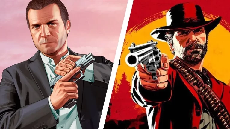 GTA 5 e Red Dead 2 estão no pico de vendas em 2023.