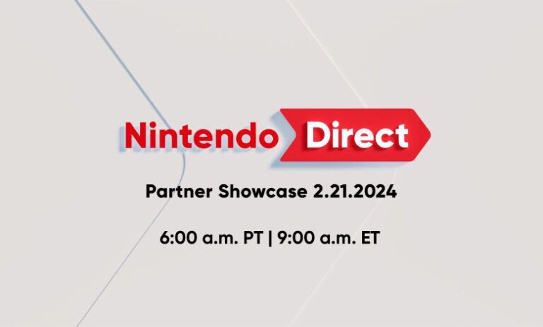 Anunciado oficialmente o episódio Nintendo Direct Partner Showcase de 25 minutos